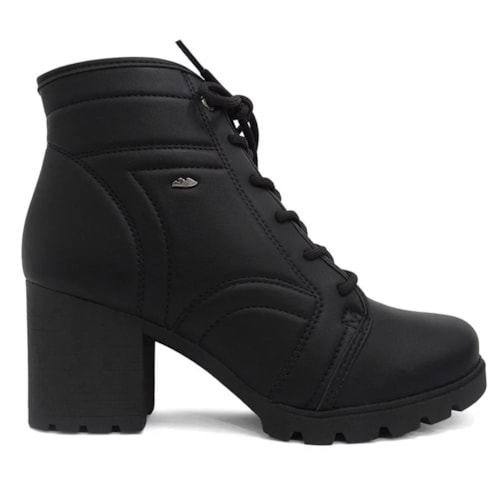 Detalhe - Bota Dakota Coturno Cano Curto G9601 Preto