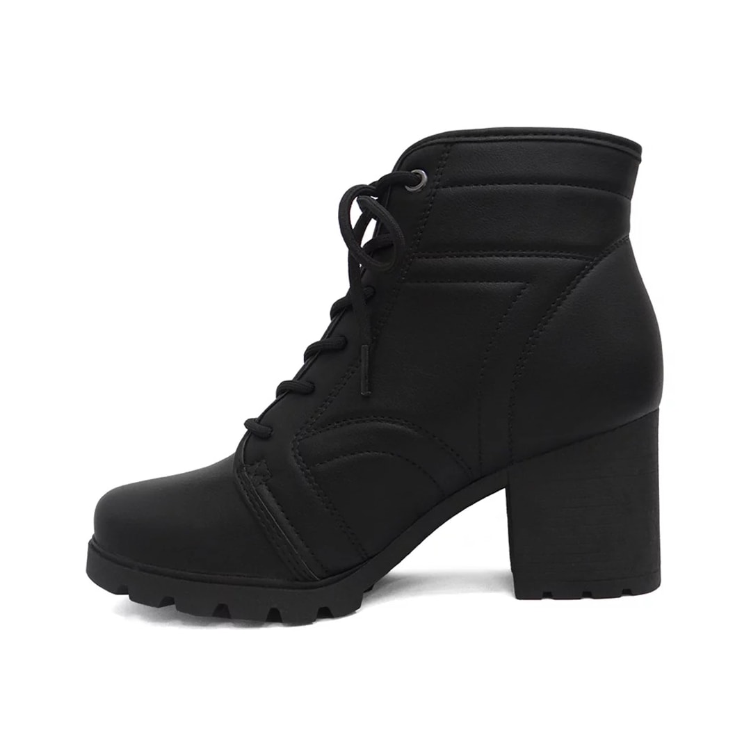 Bota Dakota Coturno Cano Curto G9601 Preto