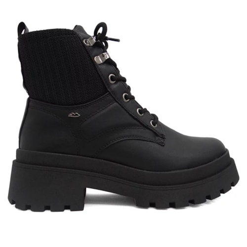 Detalhe - Bota Dakota Coturno Cano Curto G9671 Preto