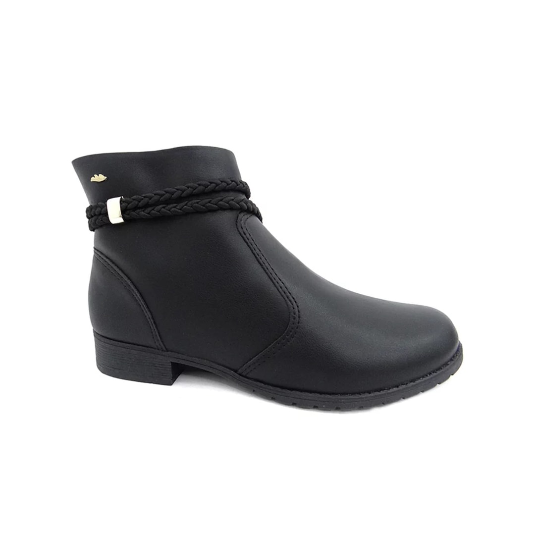 Bota Dakota Salto Baixo Feminino G5303 Preto Bota Dakota Salto Baixo Feminino G5303 Preto