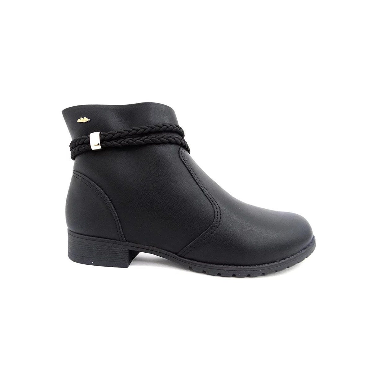 Bota Dakota Salto Baixo Feminino G5303 Preto Bota Dakota Salto Baixo Feminino G5303 Preto