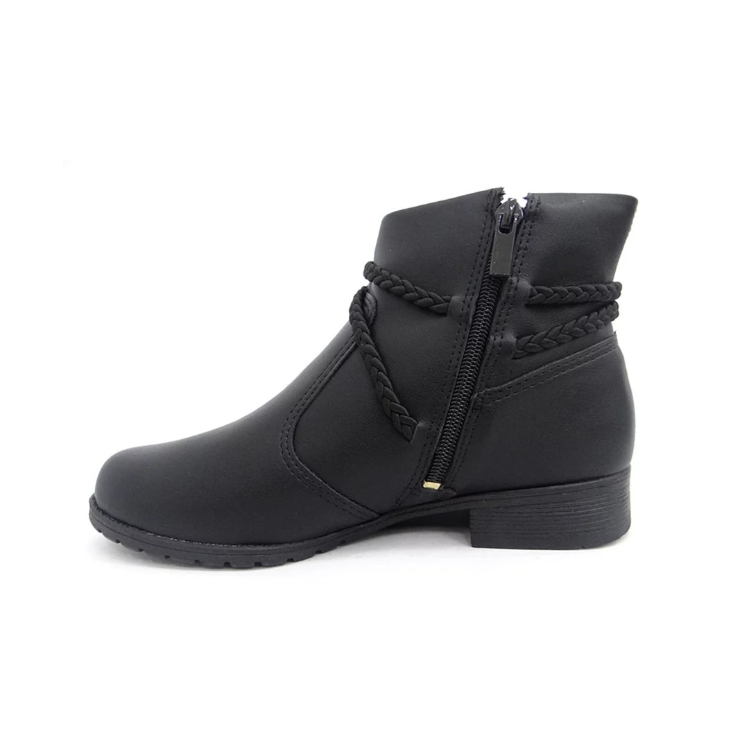 Bota Dakota Salto Baixo Feminino G5303 Preto
