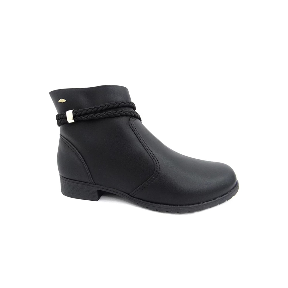 Bota Dakota Salto Baixo Feminino G5303 Preto Bota Dakota Salto Baixo Feminino G5303 Preto