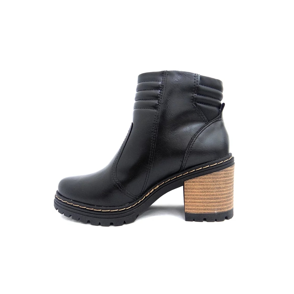Bota Dakota Salto Bloco Feminino G8001 Preto