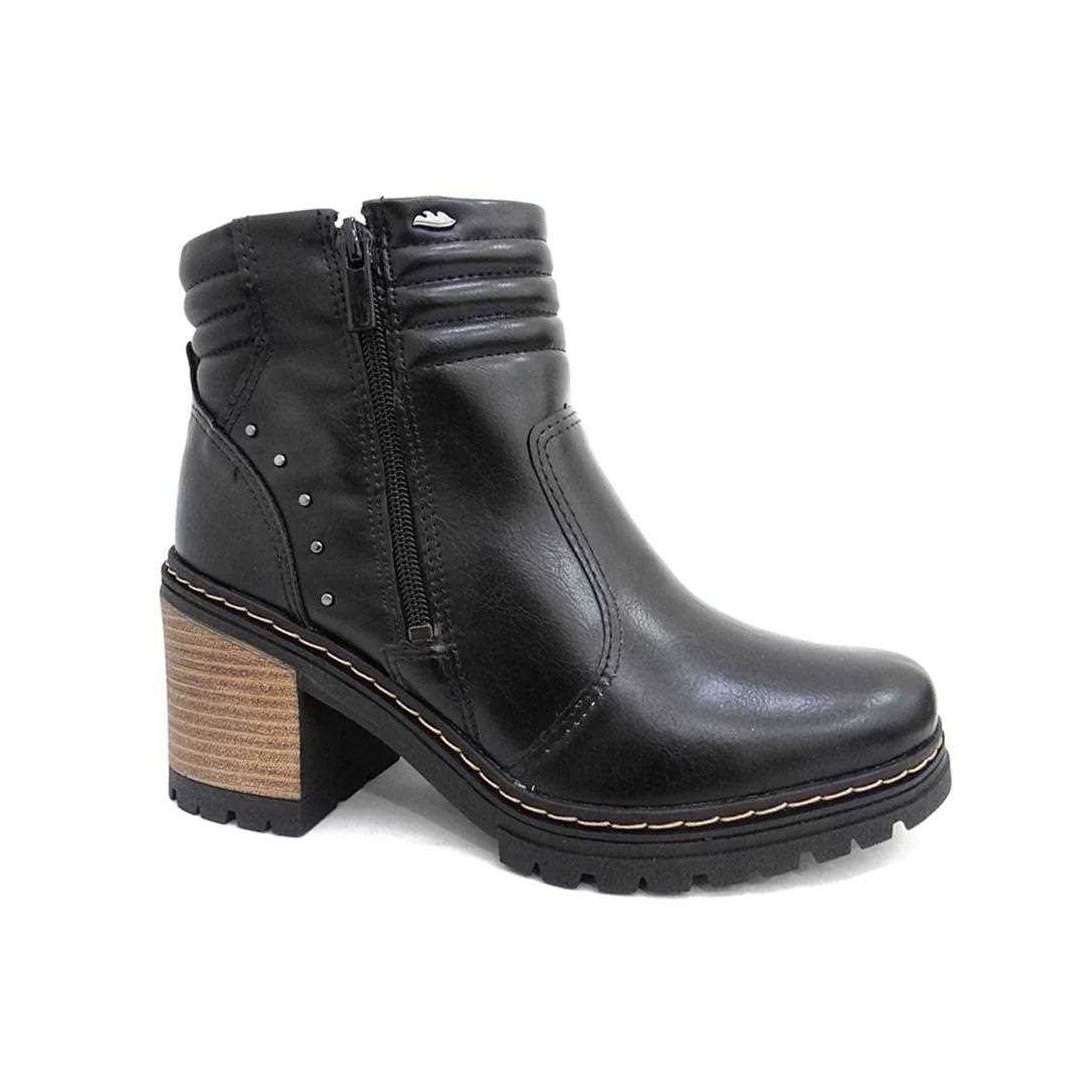 Bota Dakota Salto Bloco Feminino G8001 Preto