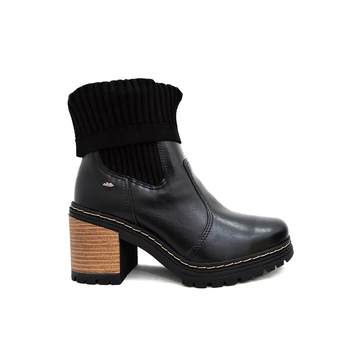 Bota Dakota Salto Bloco Feminino G8002 Preto