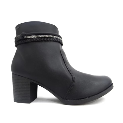 Bota Dakota Salto Bloco Feminino G8093 Preto