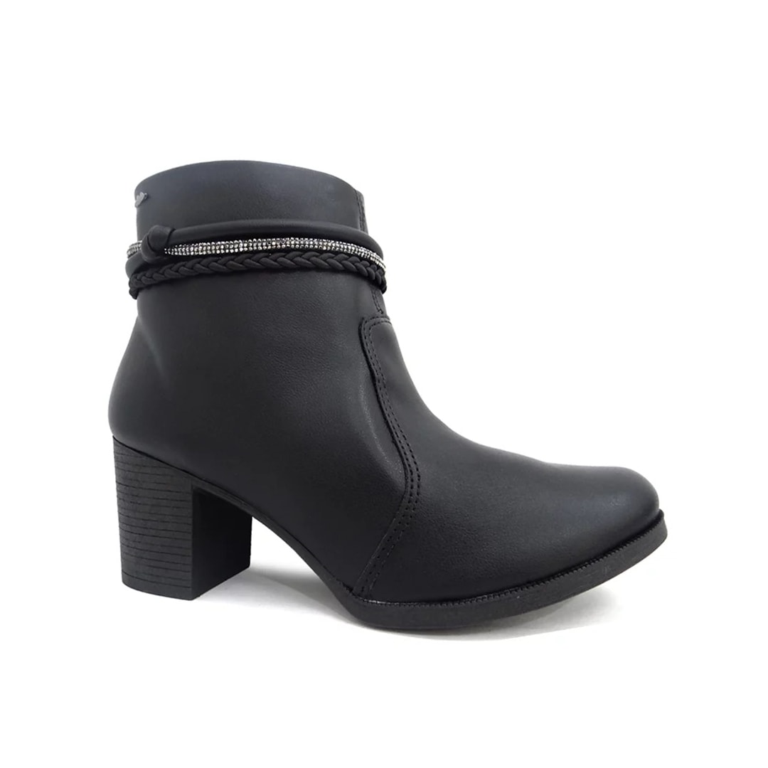 Bota Dakota Salto Bloco Feminino G8093 Preto