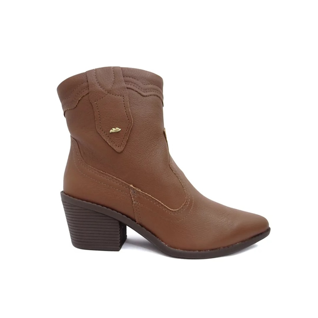 Bota Dakota Texana Feminina G6021 Castanho
