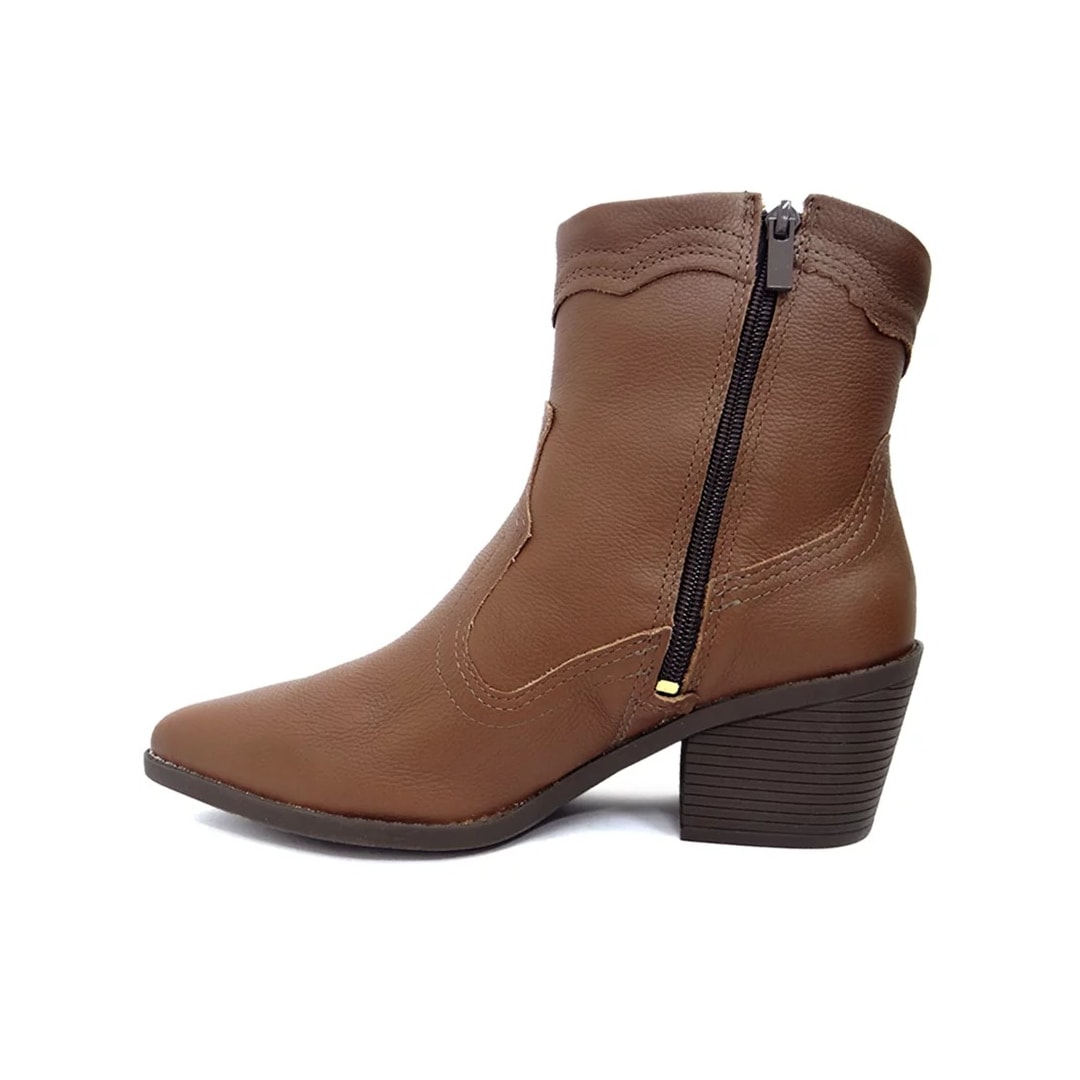 Bota Dakota Texana Feminina G6021 Castanho