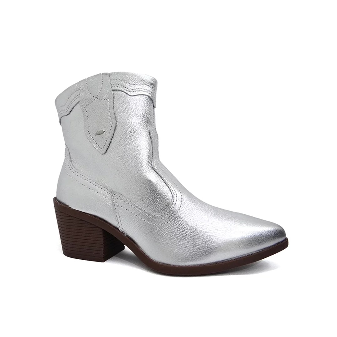 Bota Dakota Texana Feminina G6021 Prata Bota Dakota Texana Feminina G6021 Prata