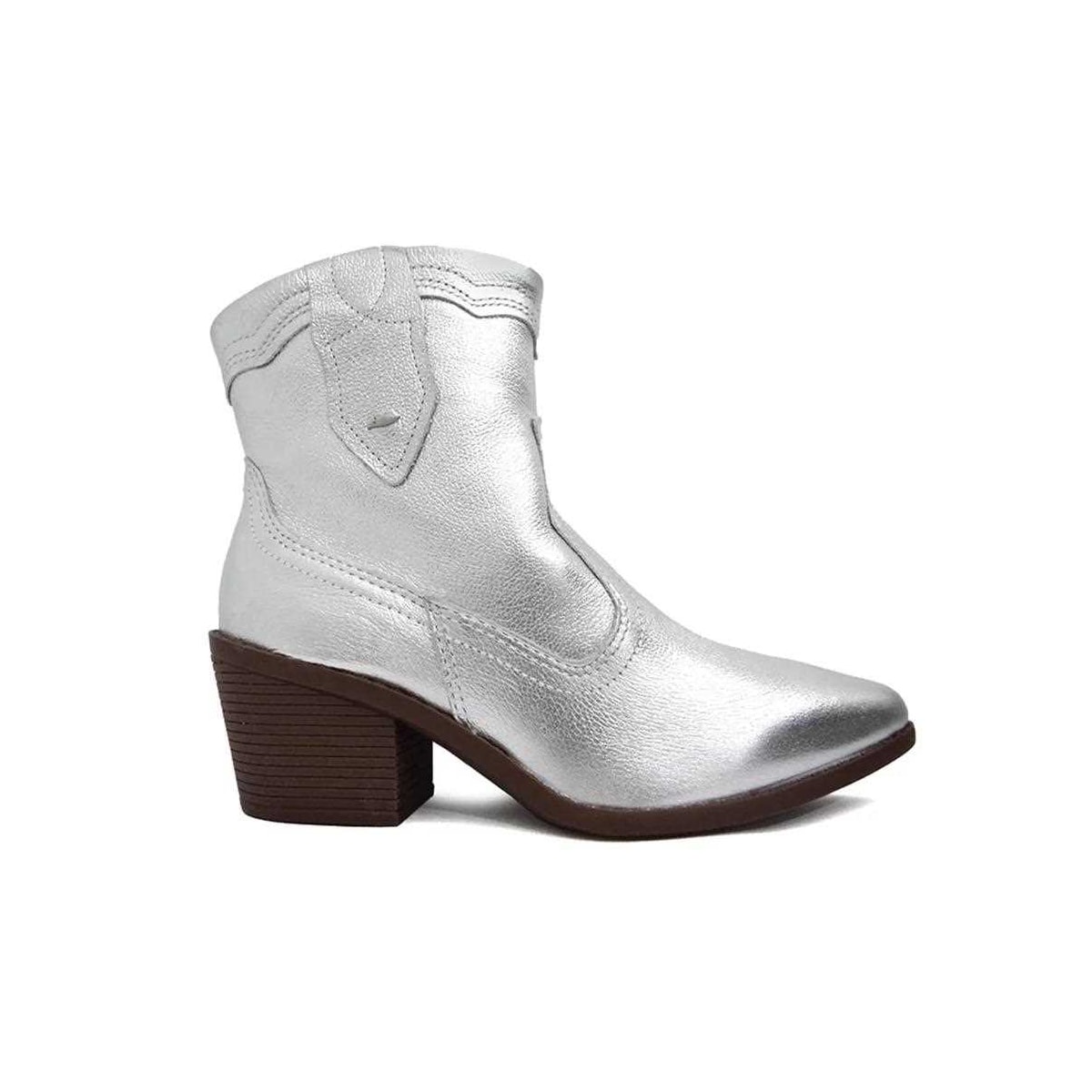 Bota Dakota Texana Feminina G6021 Prata Bota Dakota Texana Feminina G6021 Prata