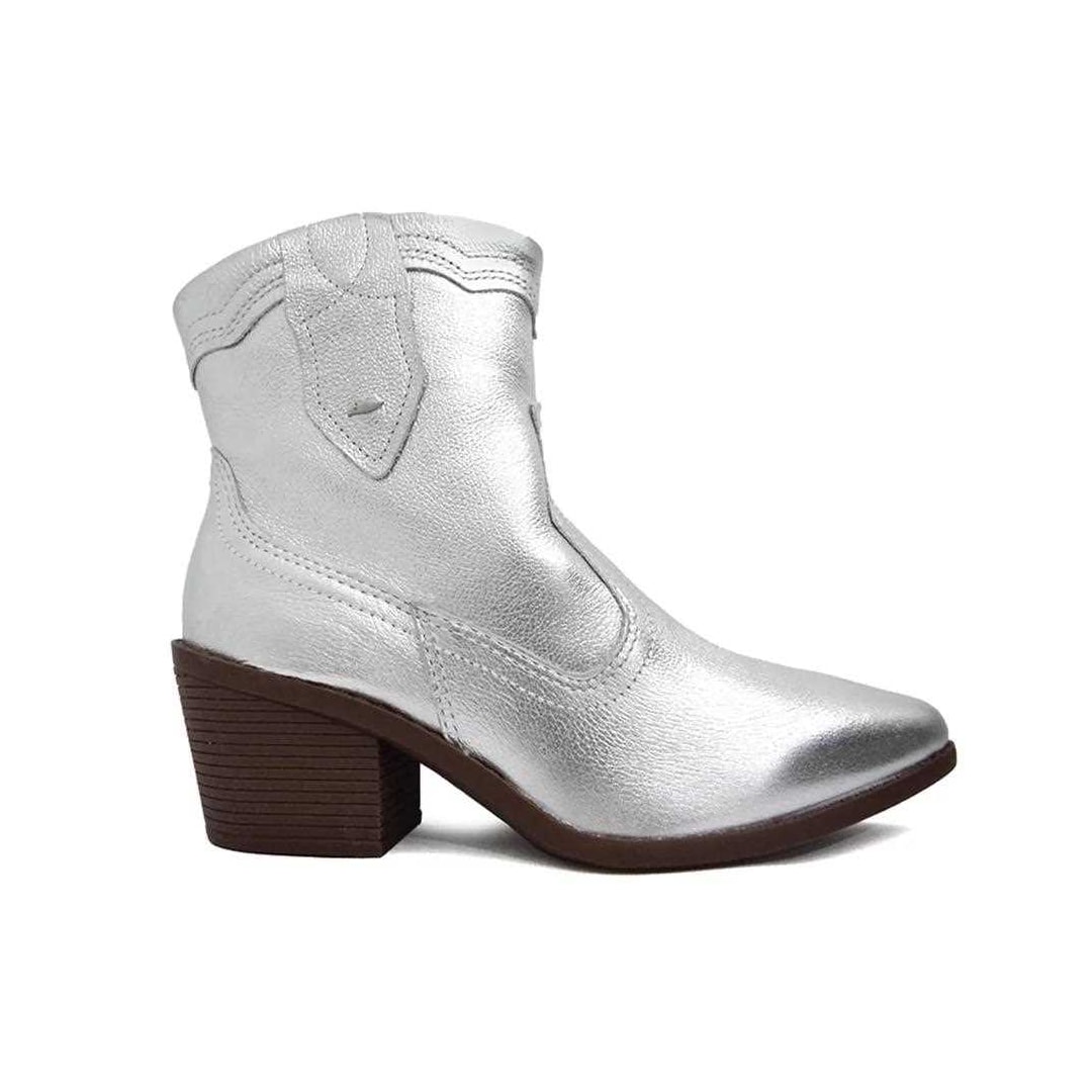 Bota Dakota Texana Feminina G6021 Prata Bota Dakota Texana Feminina G6021 Prata