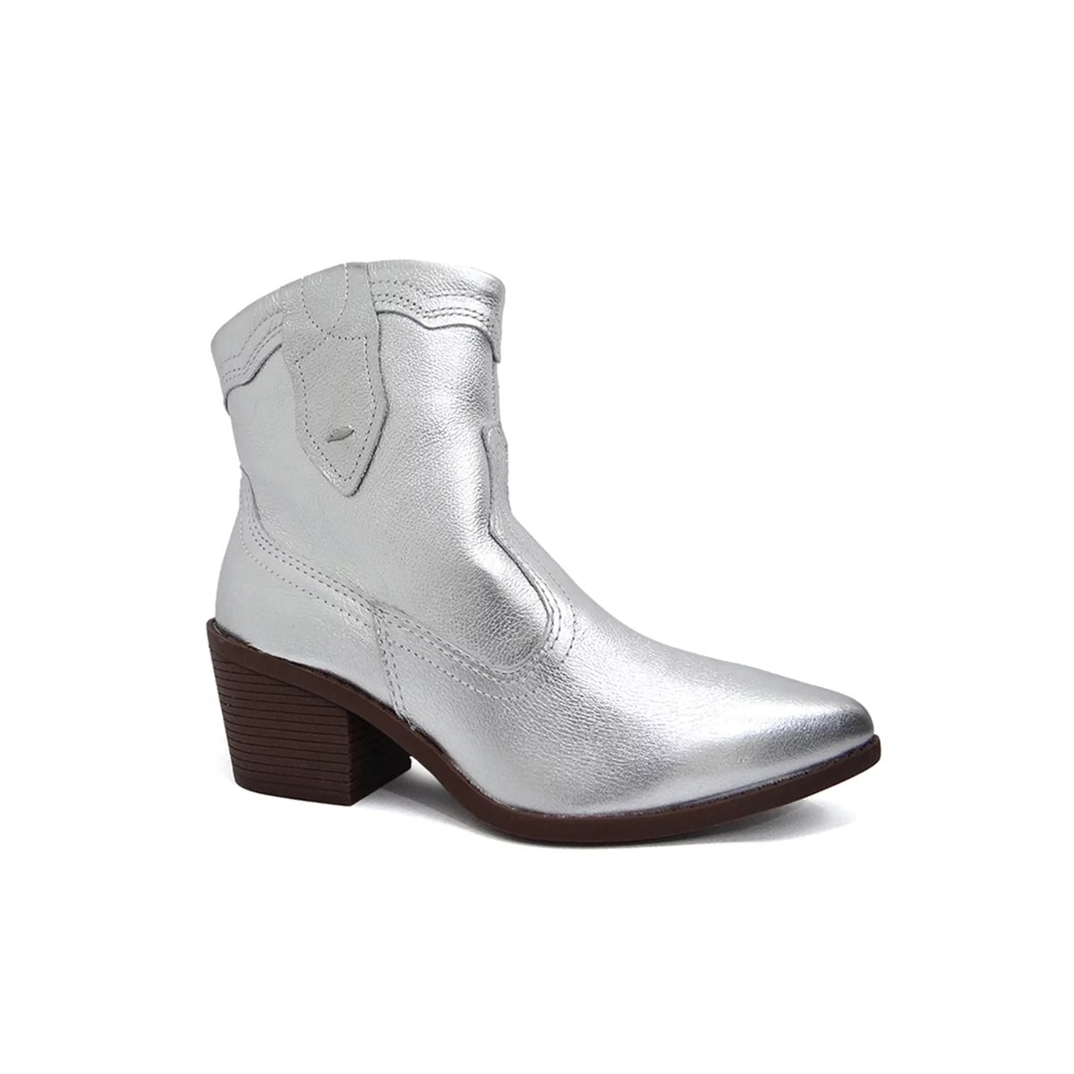 Bota Dakota Texana Feminina G6021 Prata Bota Dakota Texana Feminina G6021 Prata