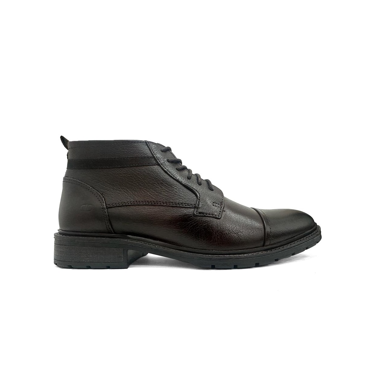 Bota Democrata Masculina Cano Curto Em Couro 301102 Mouro Bota Democrata Masculina Cano Curto Em Couro 301102 Mouro