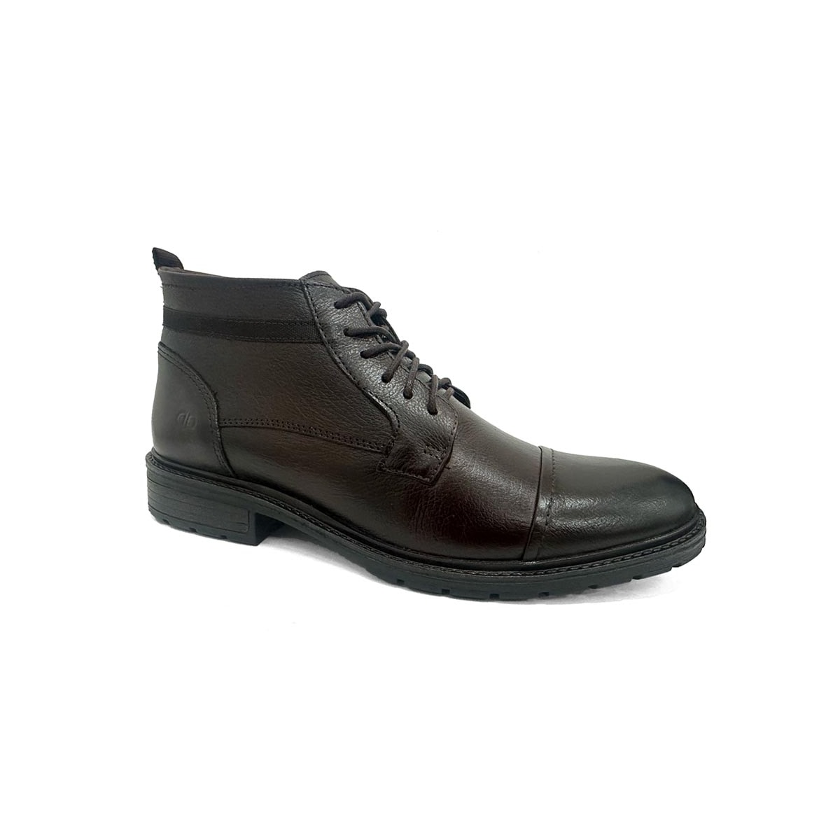 Bota Democrata Masculina Cano Curto Em Couro 301102 Mouro Bota Democrata Masculina Cano Curto Em Couro 301102 Mouro