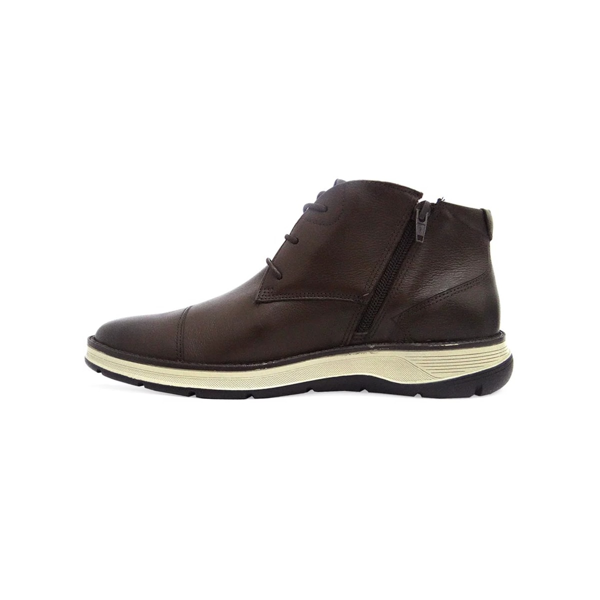 Bota Ferracini Casual Couro Fluence 5542-559 Tabaco