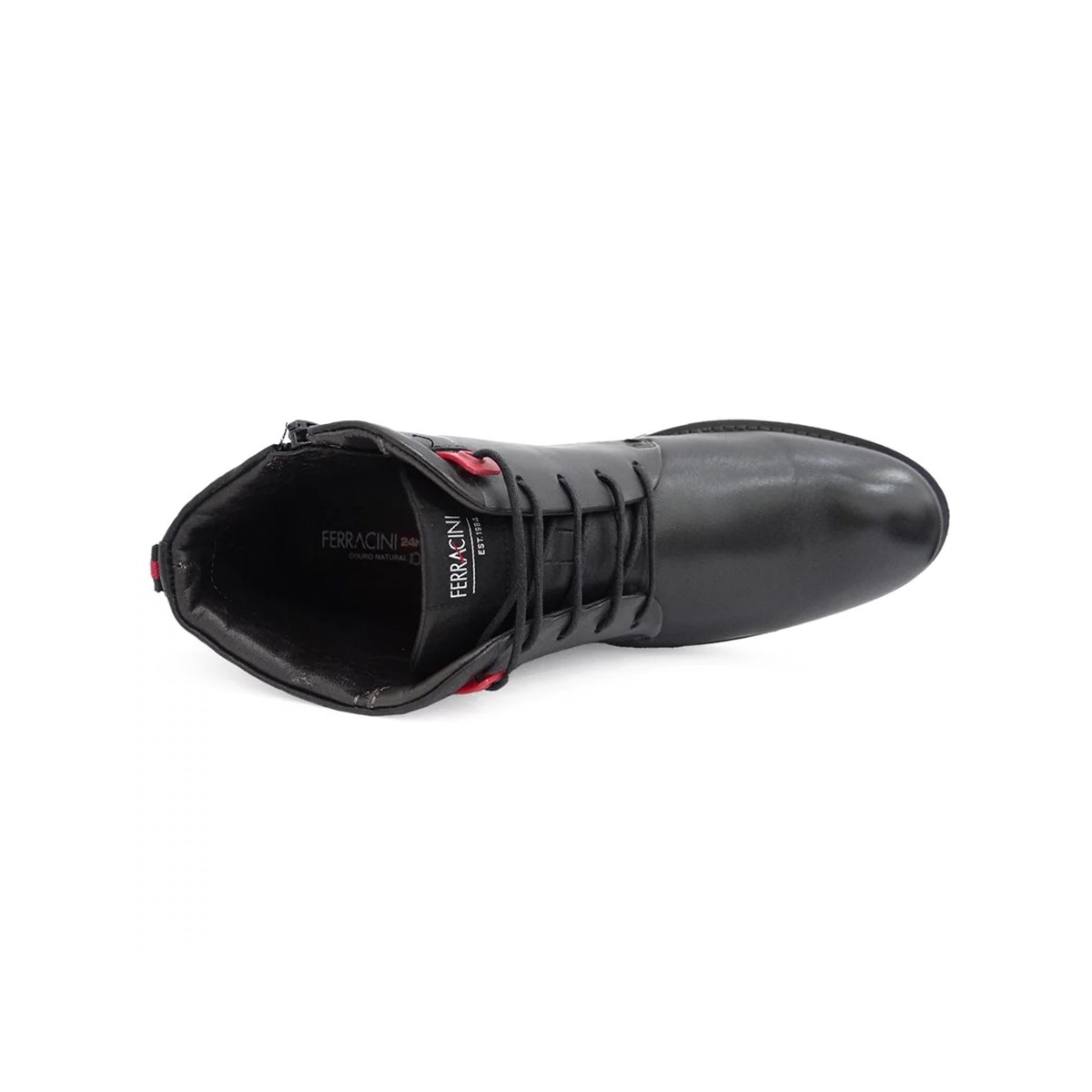 Bota Ferracini Masculina Couro 2950-651 Preto Bota Ferracini Masculina Couro 2950-651 Preto