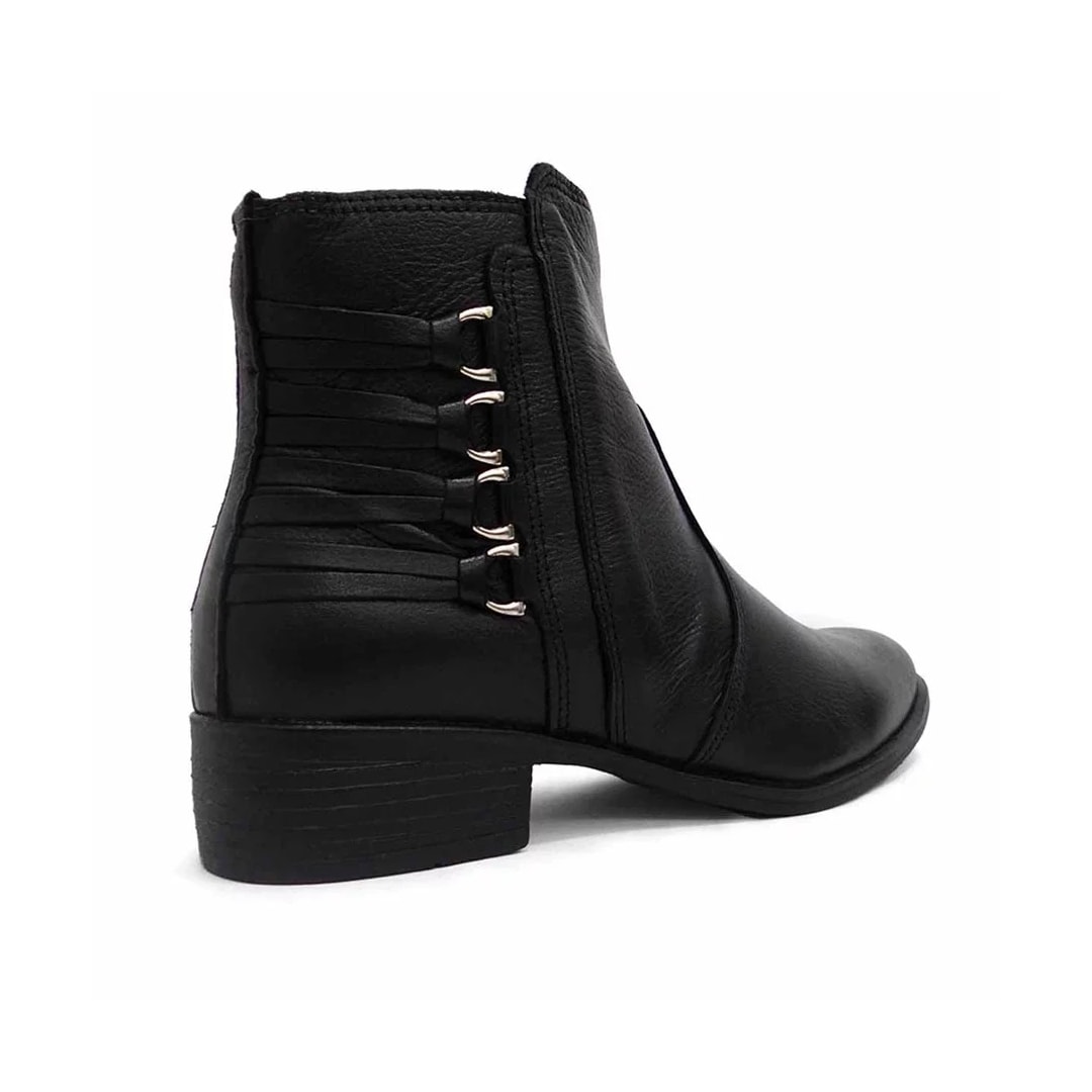 Bota Ferraroni Feminina Cano Baixo Dr 730 Preto