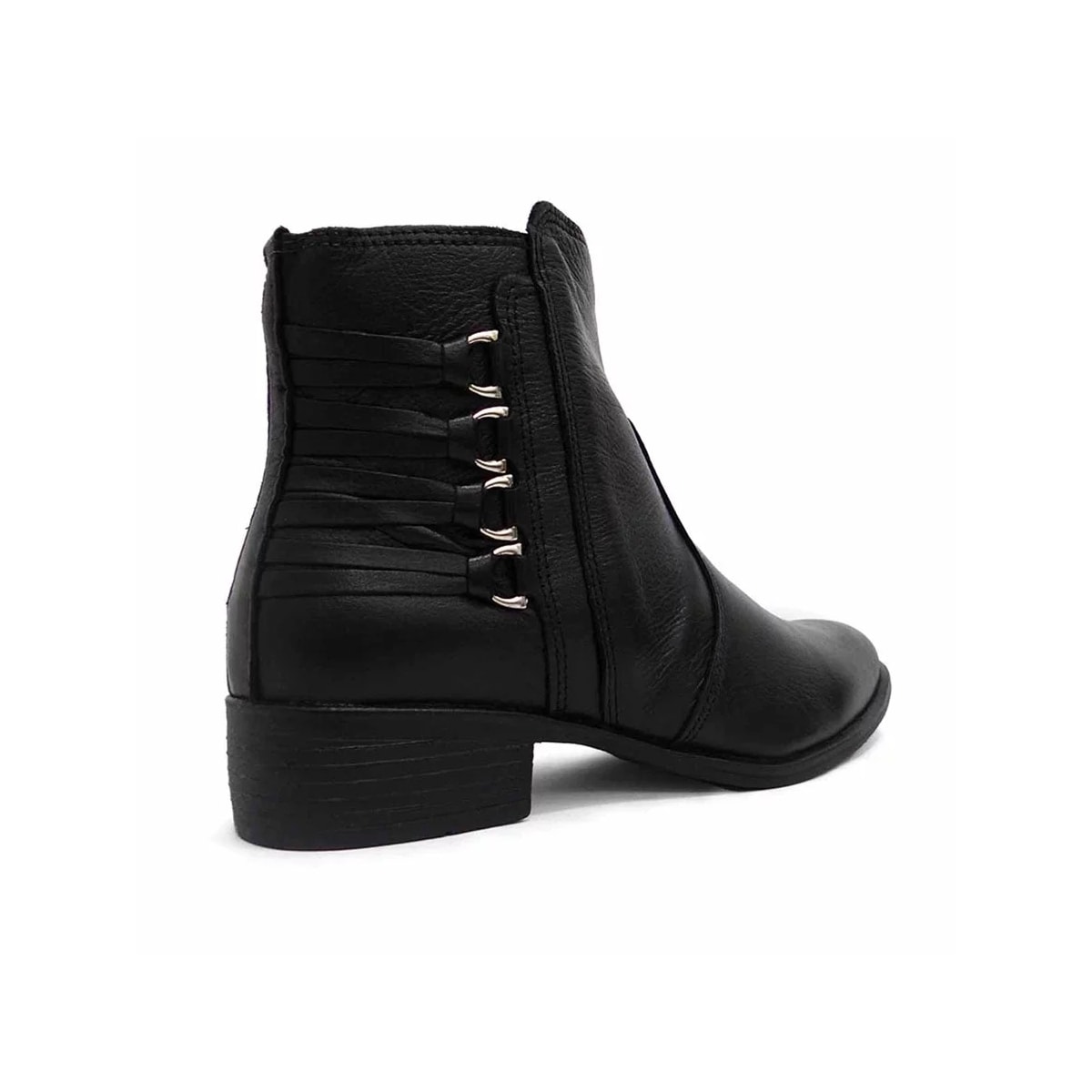 Bota Ferraroni Feminina Cano Baixo Dr 730 Preto