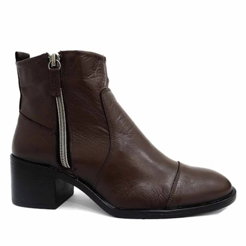 Bota Ferraroni Feminina Cano Baixo Lb 932 Mouro