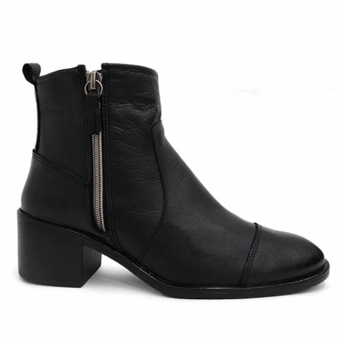 Bota Ferraroni Feminina Cano Baixo Lb 932 Preto