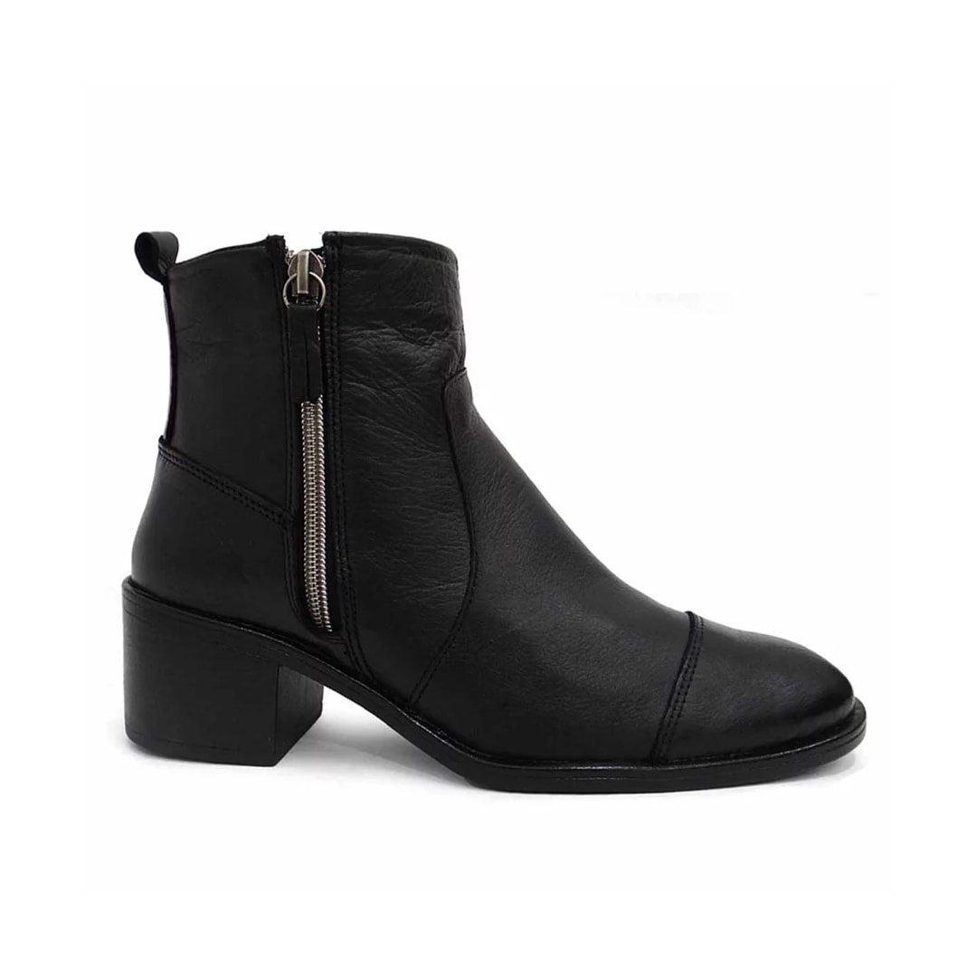 Bota Ferraroni Feminina Cano Baixo Lb 932 Preto