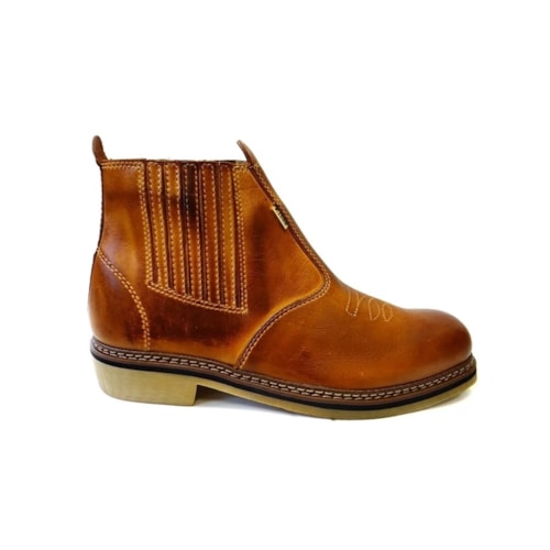 Detalhe - Bota Finca Pé Masculino F1000 Whisky