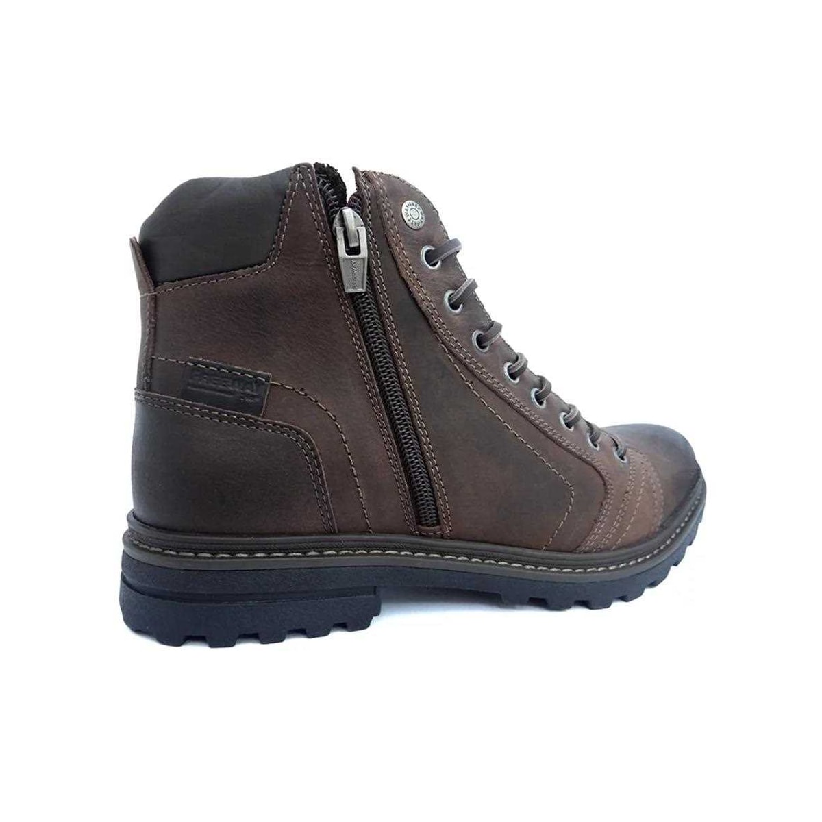 Bota Freeway Coturno de Couro Masculina Absolut Chocolate Bota Freeway Coturno de Couro Masculina Absolut Chocolate