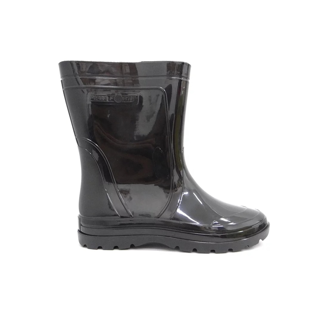 Bota Grendene Borracha Feminino Pega Forte 00345 Preto Bota Grendene Borracha Feminino Pega Forte 00345 Preto