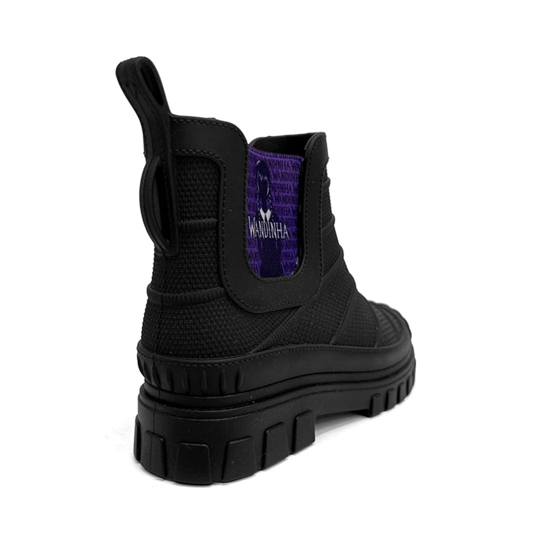 Bota Grendene Infantil Wandinha Collection 23043 Preto