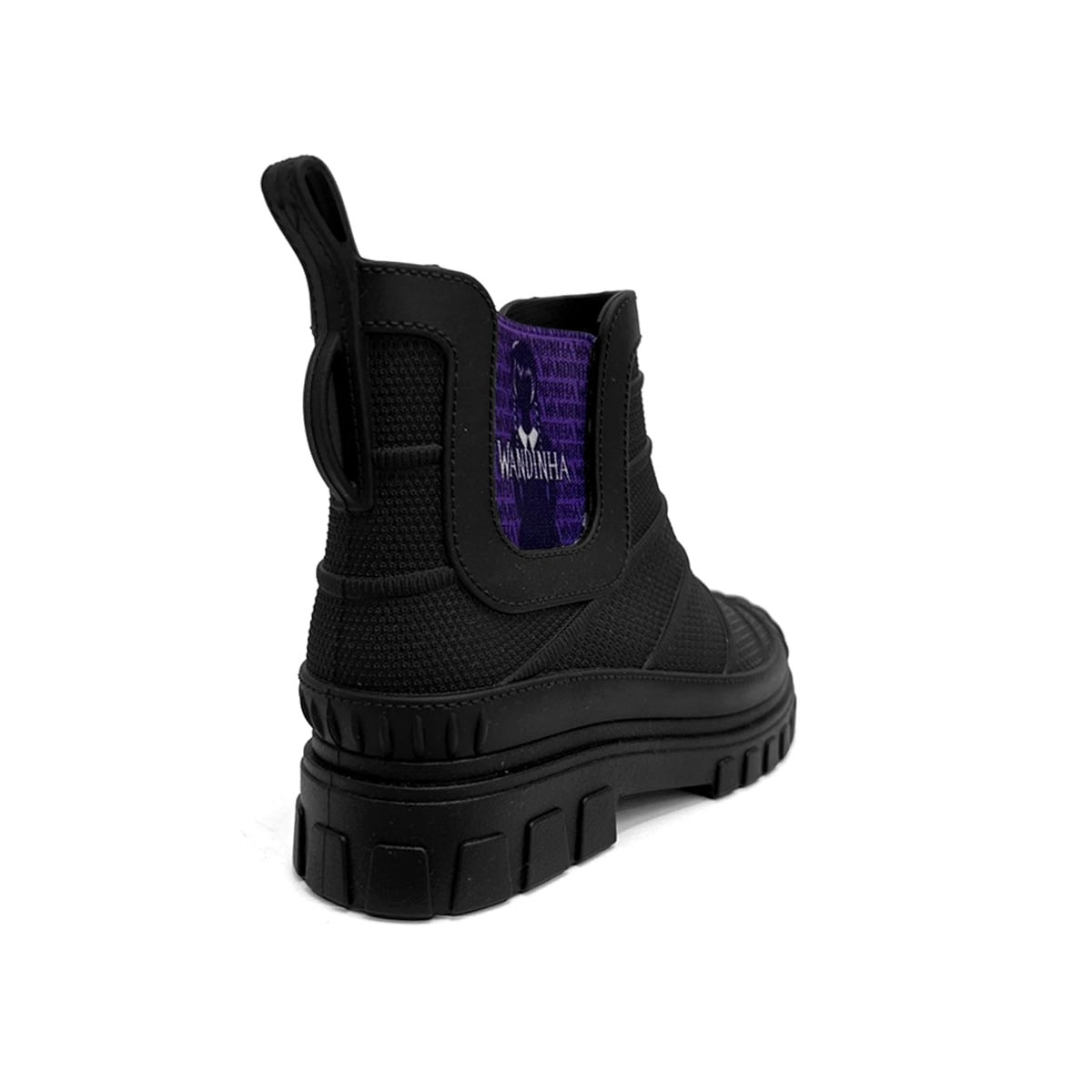 Bota Grendene Infantil Wandinha Collection 23043 Preto Bota Grendene Infantil Wandinha Collection 23043 Preto