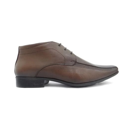 Detalhe - Bota Jota Pe Social Air Bag 77551 Jota Pe Dark Brown
