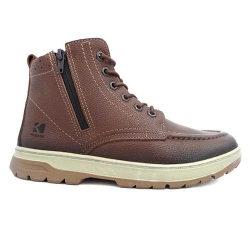 Detalhe - Bota Kildare De Couro Masculina 1143.555 Malte