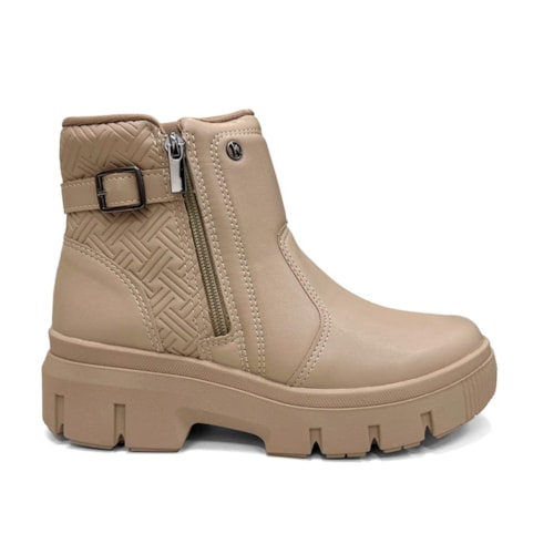 Detalhe - Bota Kolosh Cano Curto Feminino C3376 Capuccino