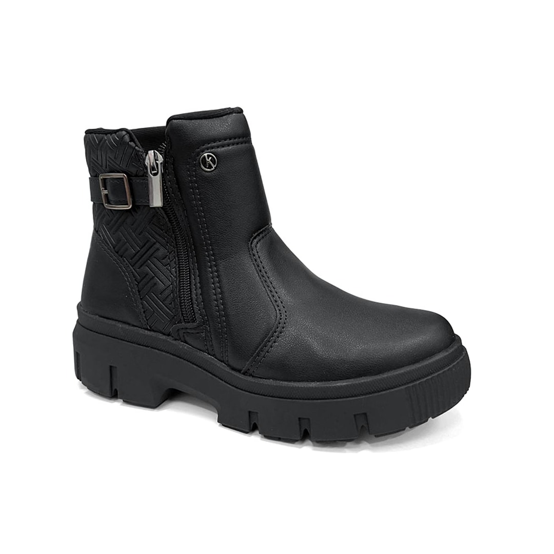 Bota Kolosh Cano Curto Feminino C3376 Preto