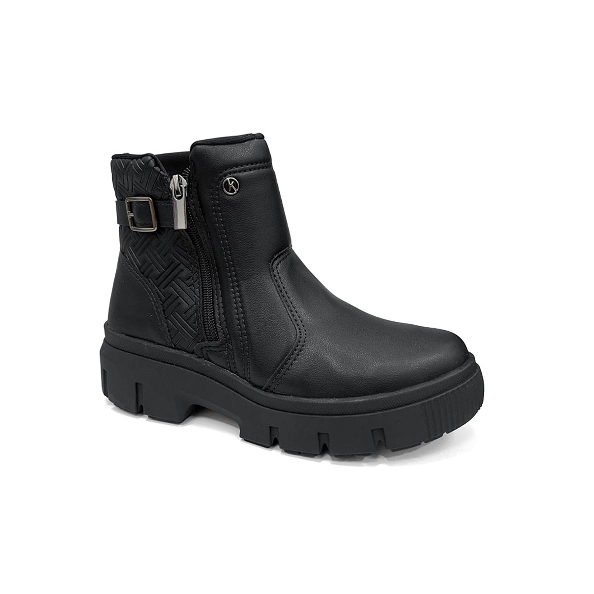 Bota Kolosh Cano Curto Feminino C3376 Preto Bota Kolosh Cano Curto Feminino C3376 Preto