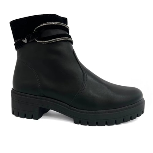 Bota Mississipi Cano Curto Mi864 Preto