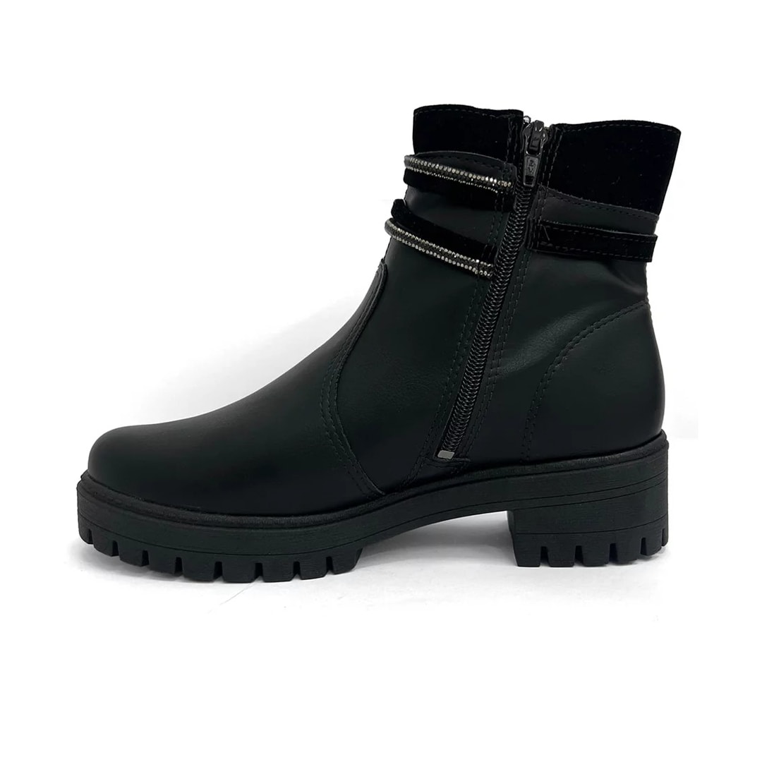 Bota Mississipi Cano Curto Mi864 Preto