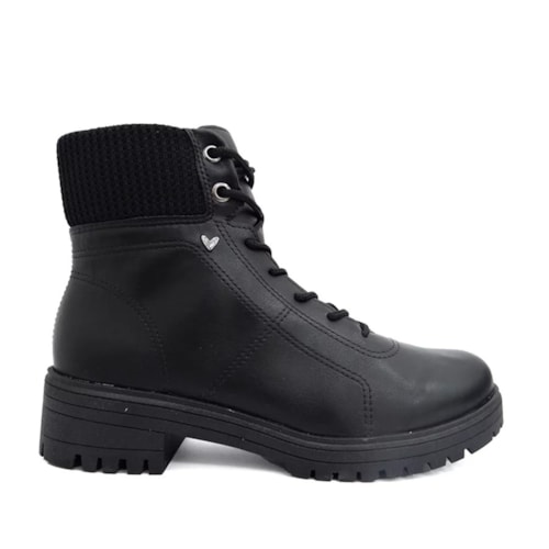 Detalhe - Bota Mississipi Coturno Q8472 Preto