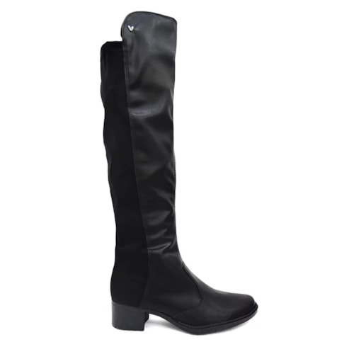 Bota Mississipi Montaria Cano Alto Q8542 Preto