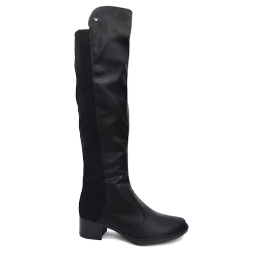 Bota Mississipi Montaria Cano Alto Q8542 Preto