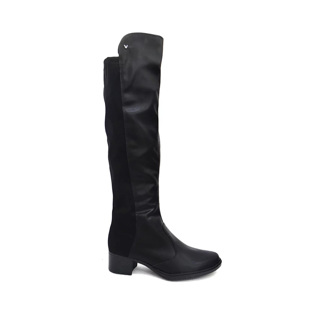 Bota Mississipi Montaria Cano Alto Q8542 Preto