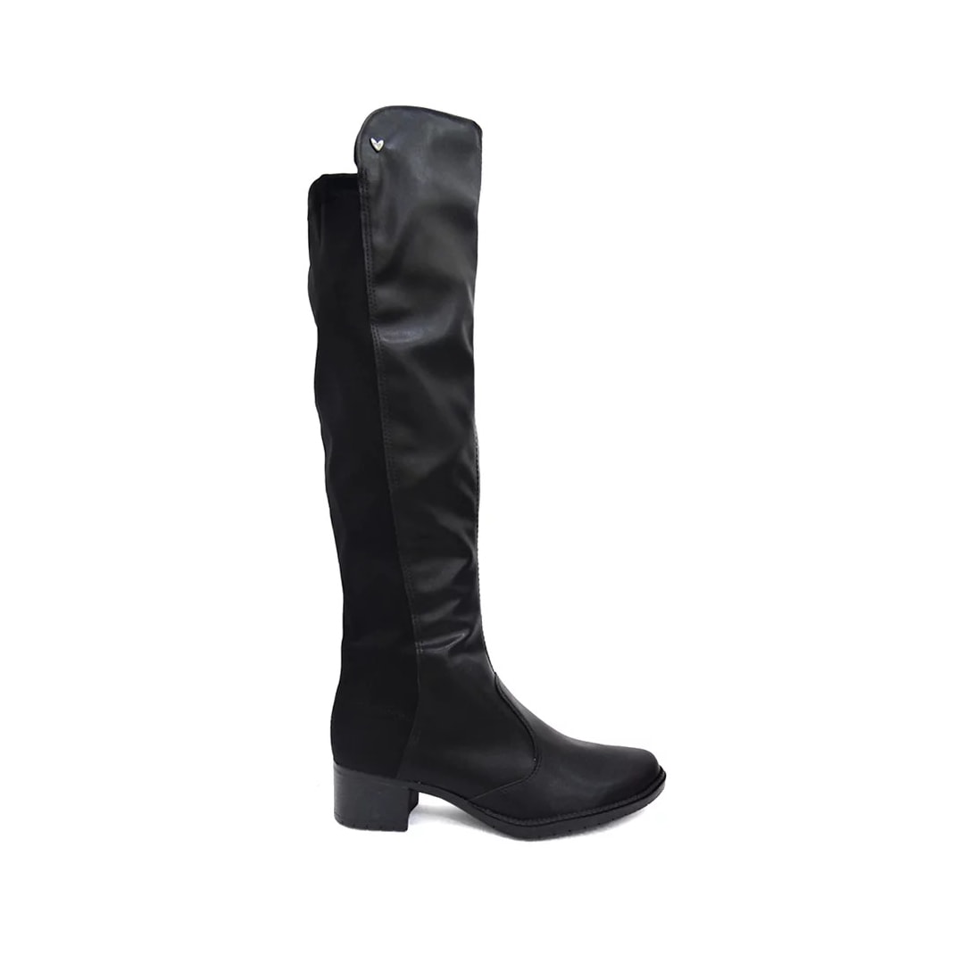 Bota Mississipi Montaria Cano Alto Q8542 Preto