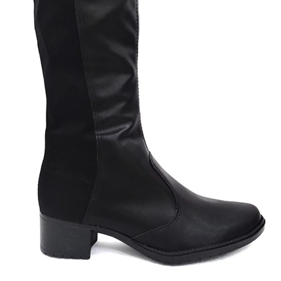 Bota Mississipi Montaria Cano Alto Q8542 Preto