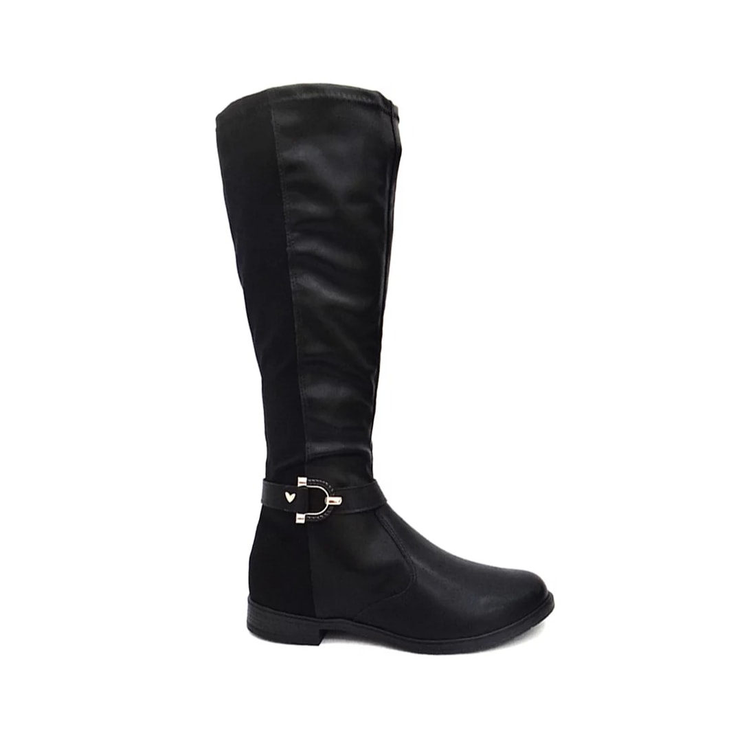 Bota Mississipi Montaria Cano Alto Q8961 Preto