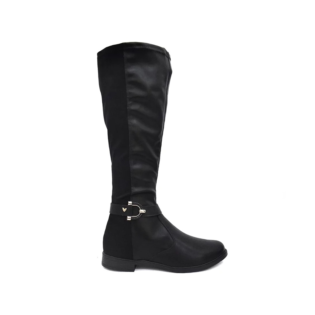 Bota Mississipi Montaria Cano Alto Q8961 Preto
