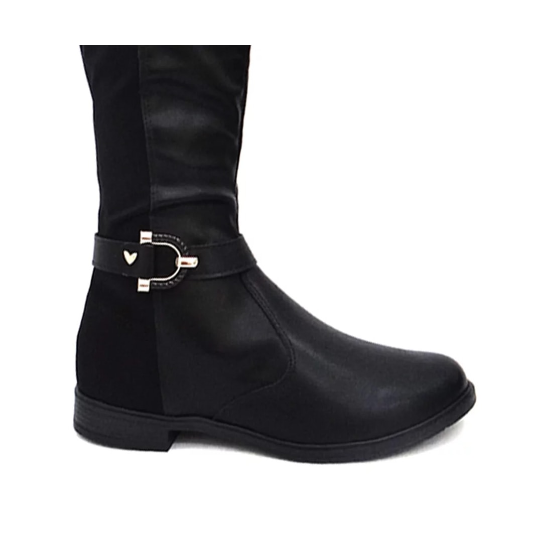 Bota Mississipi Montaria Cano Alto Q8961 Preto