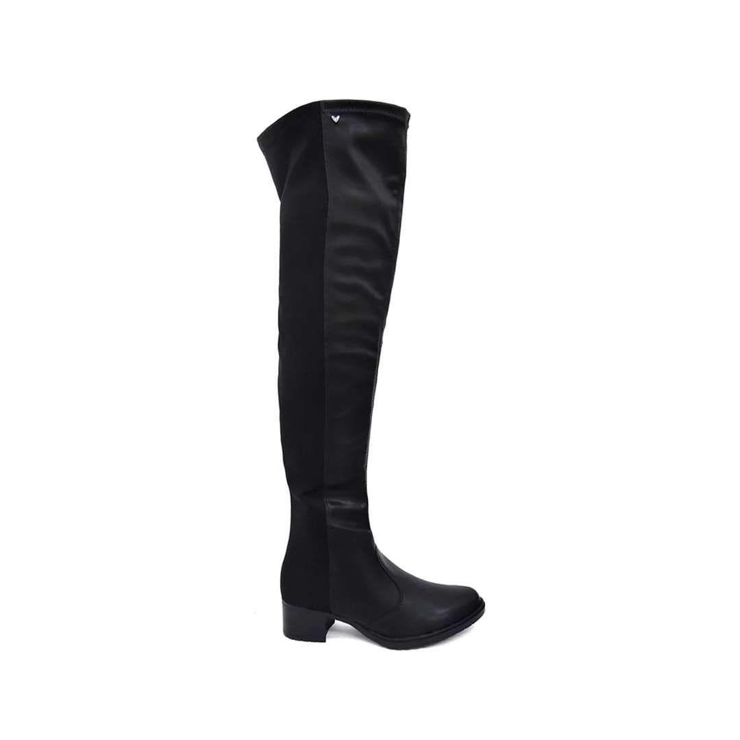 Bota Mississipi Over The Knee Cano Alto Q8543 Preto Bota Mississipi Over The Knee Cano Alto Q8543 Preto