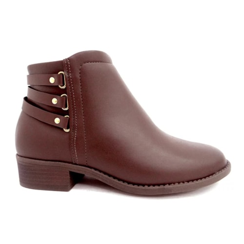 Detalhe - Bota Modare Cano Baixo 7057.218 Cafe